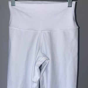 ALO Yoga XS White leggings